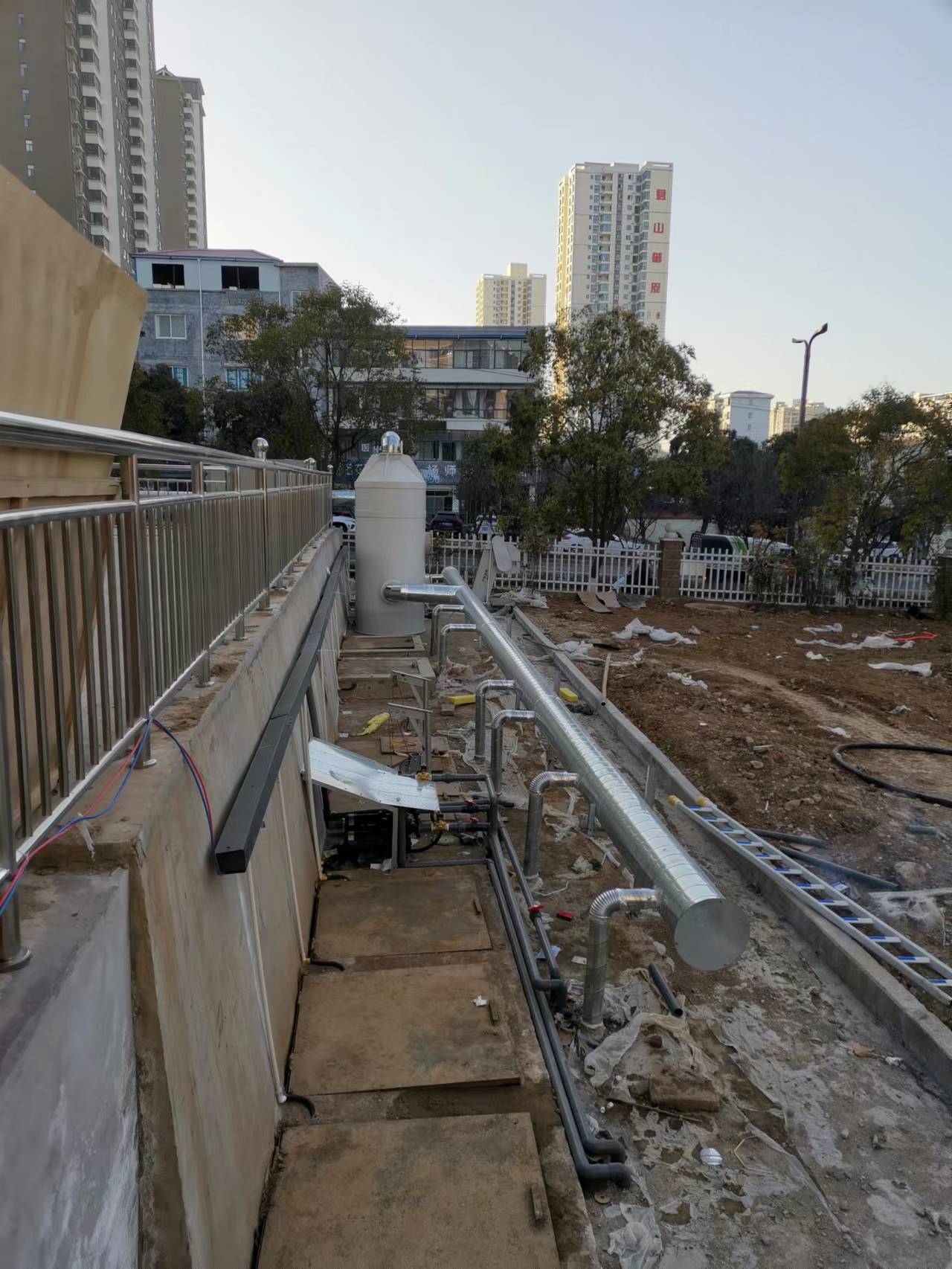 栾川县人民医院污水及废气处置