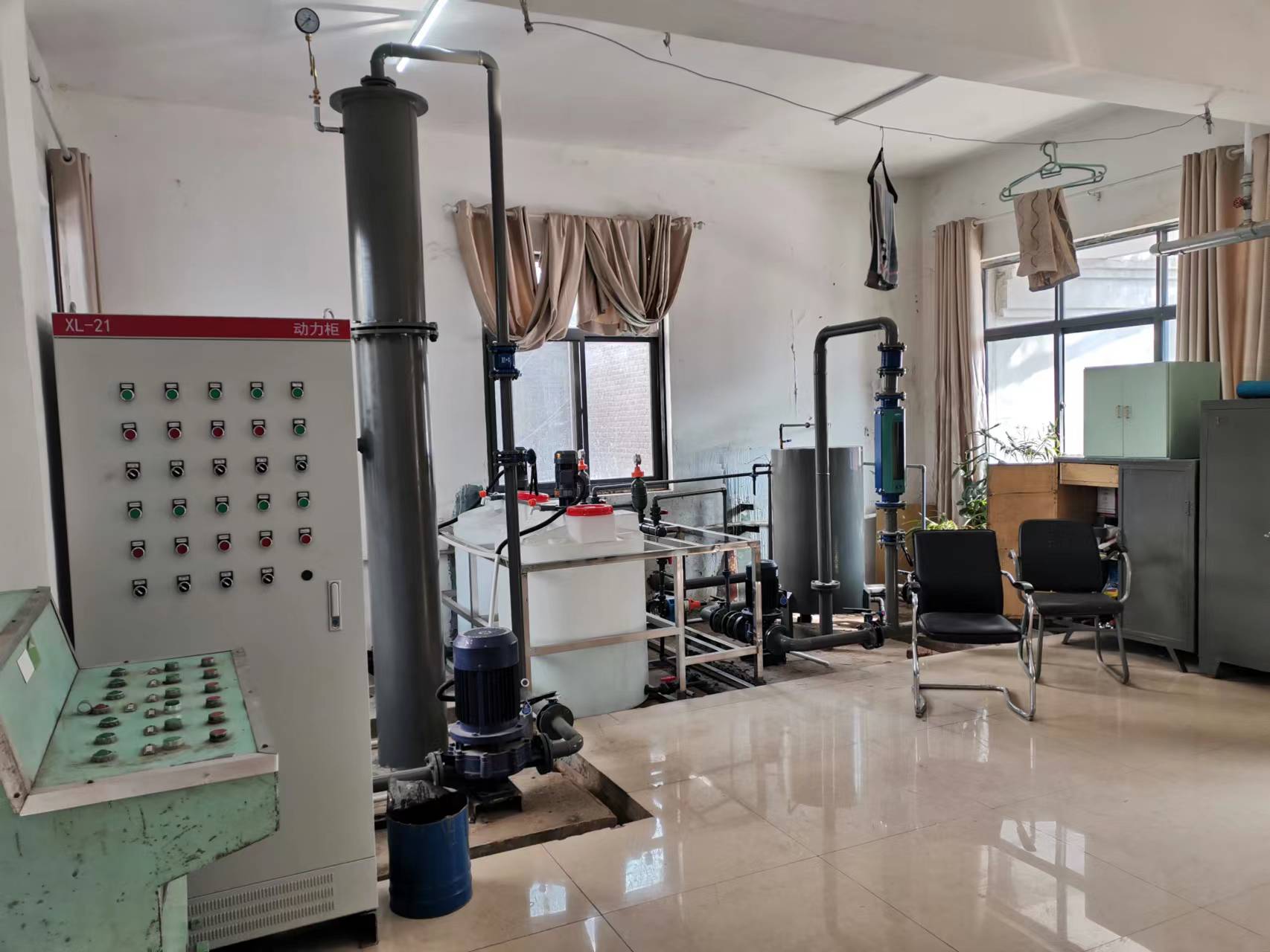 郑州机务段南院东区污水处置